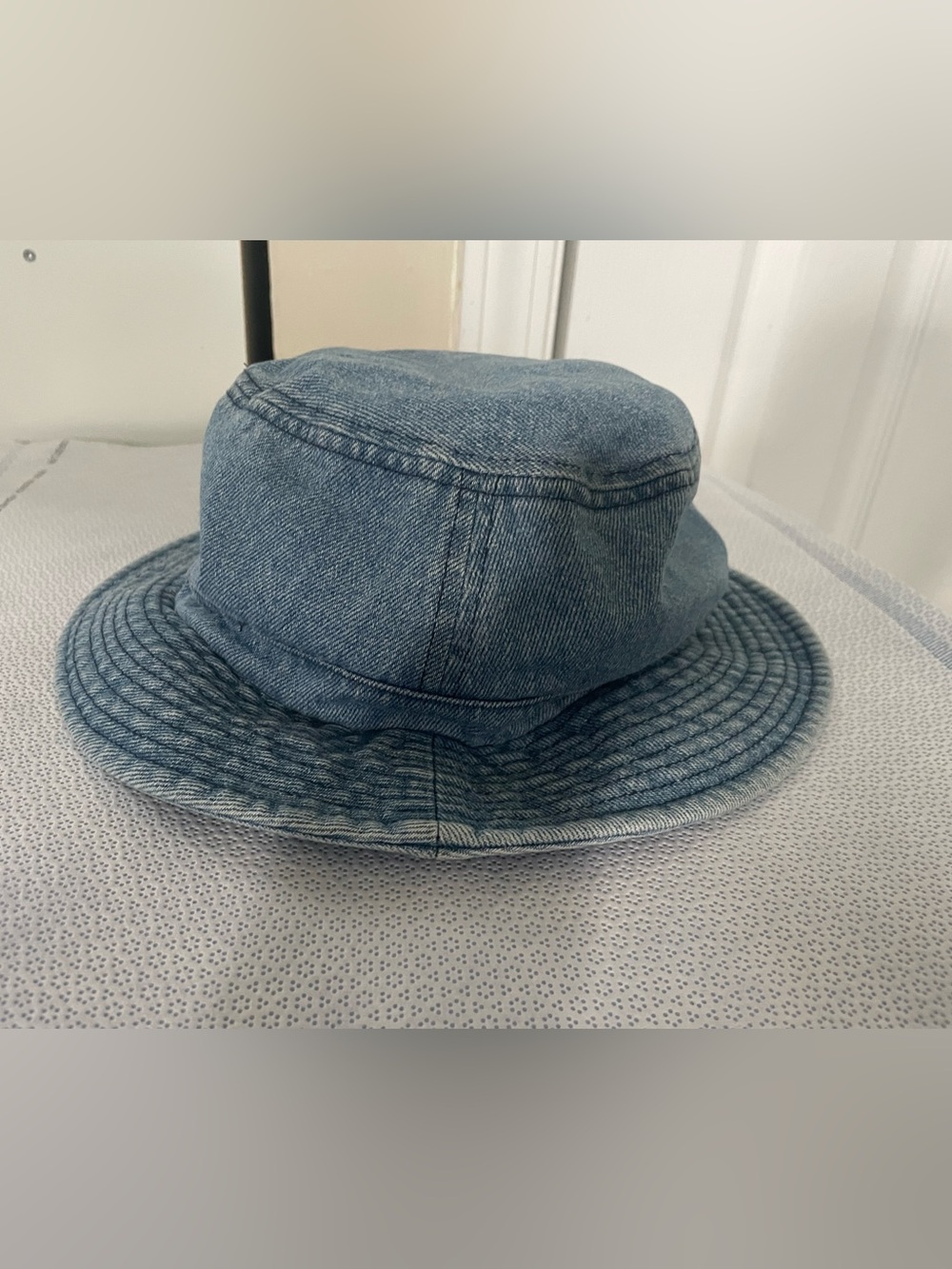 Classic Light Blue Denim Bucket Hat - Women's Casual Sun Hat